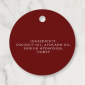 石けんラベル フェイバータグ (裏面)