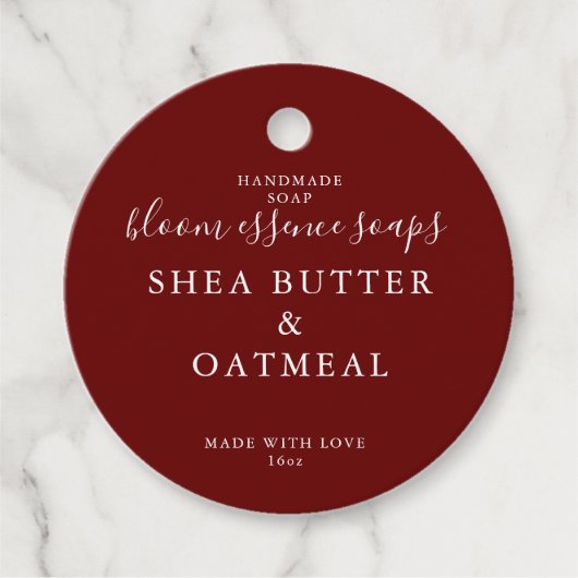 石けんラベル フェイバータグ (正面)