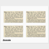 石けんラベル 長方形シール (シート)