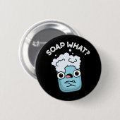 石けん何石おもしろいけん濃いBG 缶バッジ (正面&裏面)