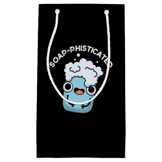 石けん刺激石おもしろいけんプンダークBG スモールペーパーバッグ (正面)