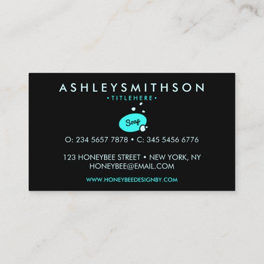 石けん原料リスト 名刺 (裏面)