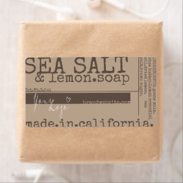 石けん製品パッケースタイリッシュジングメッシーロゴテンプレート ラベル