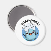 石けん賞驚おもしろいいた石けんプリン マグネット (正面/裏面)