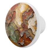 石こう動揺しての抽象芸術 セラミックノブ (右)