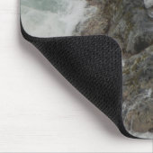 石で壊れる海 マウスパッド (コーナー)