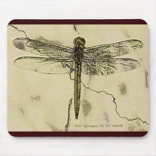 石で置いて下さい マウスパッド (正面)