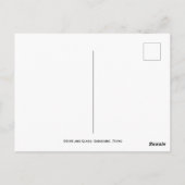 石とガラス：汐留ビジネス街（東京） ポストカード (裏面)