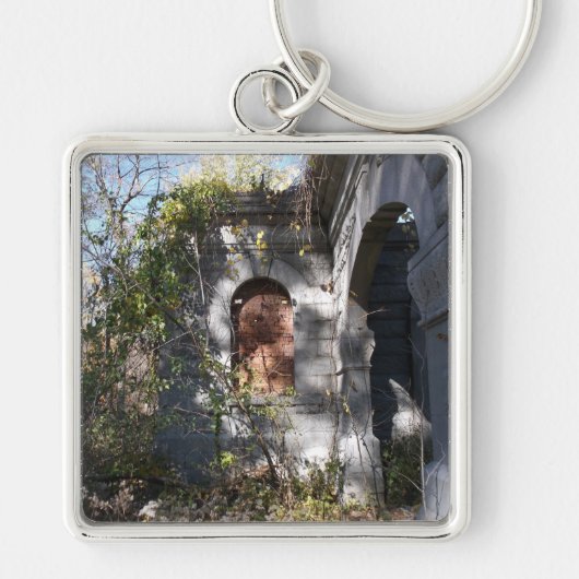 石とレンガ キーホルダー (正面)