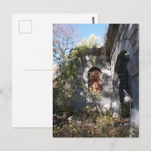 石とレンガ ポストカード (正面/裏面)