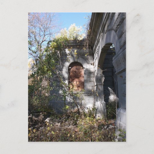 石とレンガ ポストカード (正面)