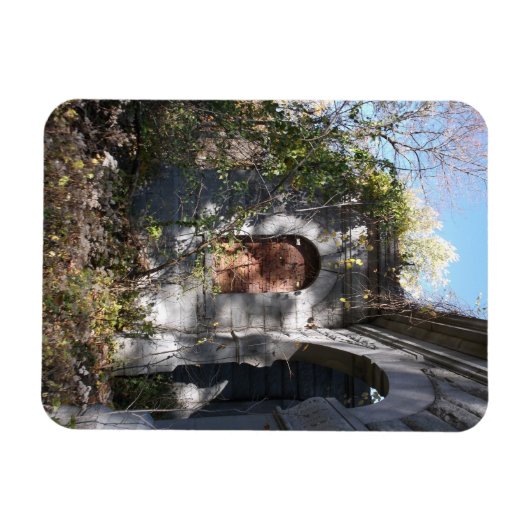 石とレンガ マグネット (横)