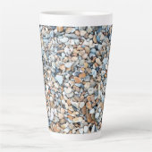 石と小石 カフェラテマグ (正面)