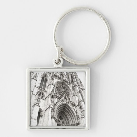 石と影 キーホルダー (正面)
