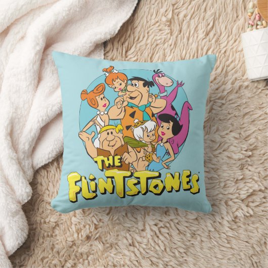 石と瓦礫のファミリーグラフィック クッション (ブランケット)