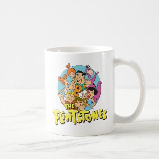 石と瓦礫のファミリーグラフィック コーヒーマグカップ (右)