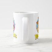 石と瓦礫のファミリーグラフィック ジャンボコーヒーマグカップ (裏面)