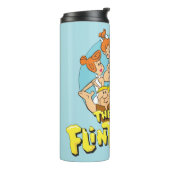 石と瓦礫のファミリーグラフィック タンブラー (回転左)