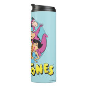 石と瓦礫のファミリーグラフィック タンブラー (回転右)