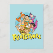 石と瓦礫のファミリーグラフィック ポストカード (正面)