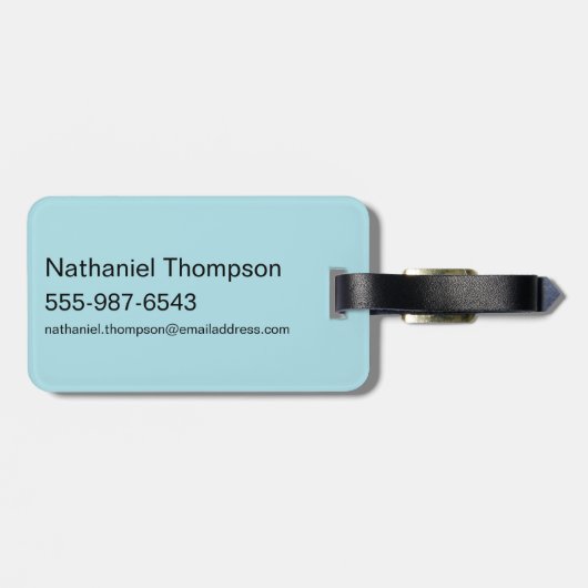 石と瓦礫のファミリーグラフィック ラゲッジタグ