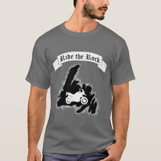 石に乗って下さい Tシャツ