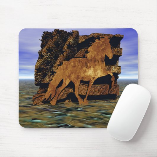 石に設定 マウスパッド (マウス)