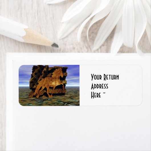 石に設定 ラベル (インサイチュ)