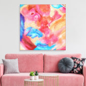 石のように柔らかい キャンバスプリント (インサイチュ (リビング))