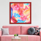 石のように柔らかい キャンバスプリント (インサイチュ (リビング))