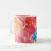 石のように柔らかい ツートーンマグカップ (正面左)