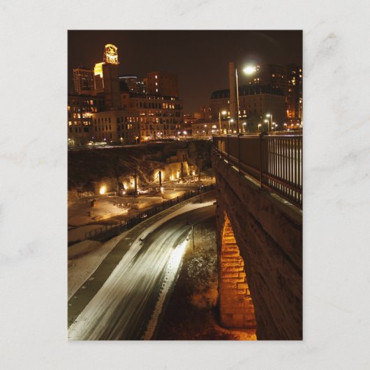 石のアーチ橋 ポストカード (正面)