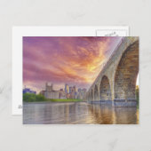 石のアーチ橋 ポストカード (正面/裏面)