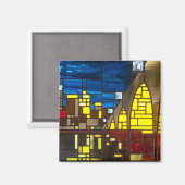 石のアーチ橋 マグネット (正面/裏面)