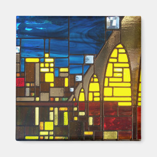 石のアーチ橋 マグネット