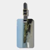 石のカモメ ラゲッジタグ (正面縦)