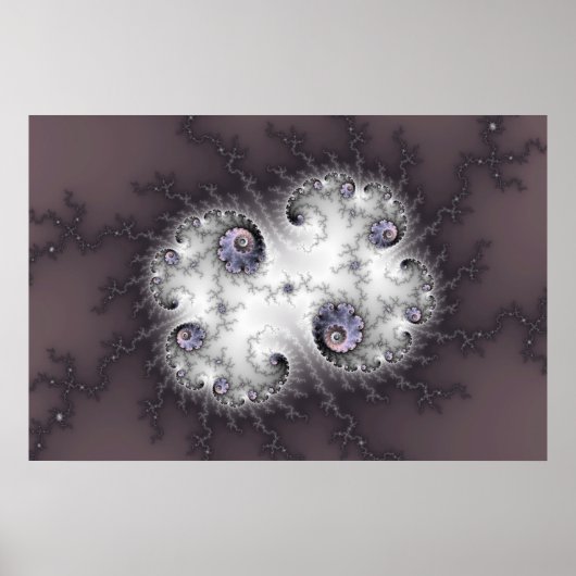 石のガーディアン – フラクタルアート ポスター (正面)