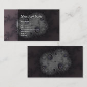 石のガーディアン – フラクタルアート 名刺 (正面/裏面)