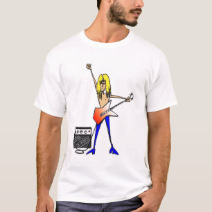 石のギターのTシャツ Tシャツ
