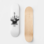 石のギター スケートボード (正面)