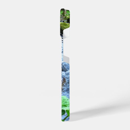 石のクリーク谷 iPhoneケース (左側面)