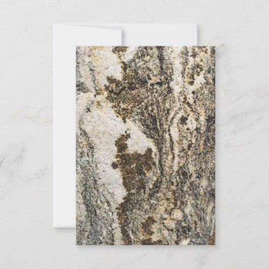 石のグリーティングカード カード (正面)