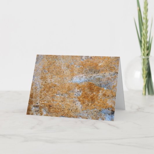 石のグリーティングカード カード (正面)