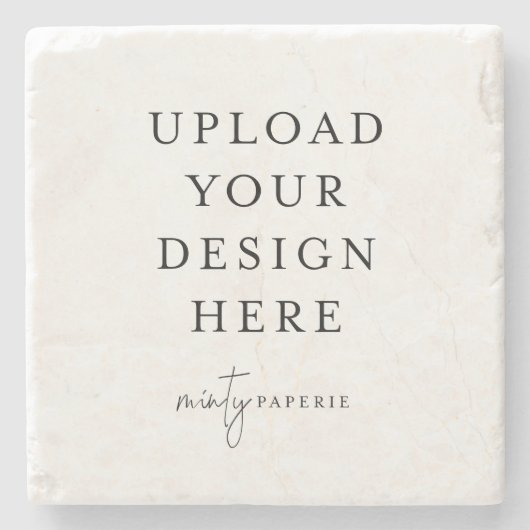 石のコースター – 自分で行う ストーンコースター (正面)