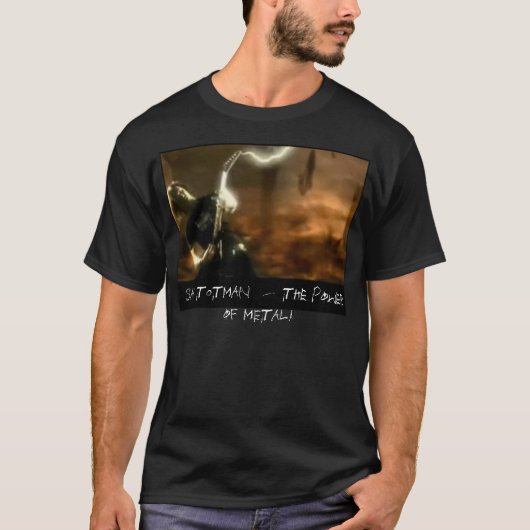 石のサムのtotmanそして力 tシャツ (正面)