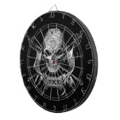 石のスカル ダーツボード (正面右)