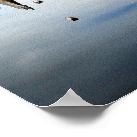 石のスライス ポスター (角)