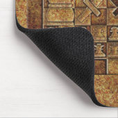 石のチェスの試合 マウスパッド (コーナー)