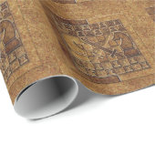 石のチェスの試合 ラッピングペーパー (ロールコーナー)