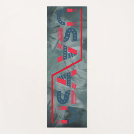 石のテクス環境にやさしチャUSA文字快適 ヨガマット